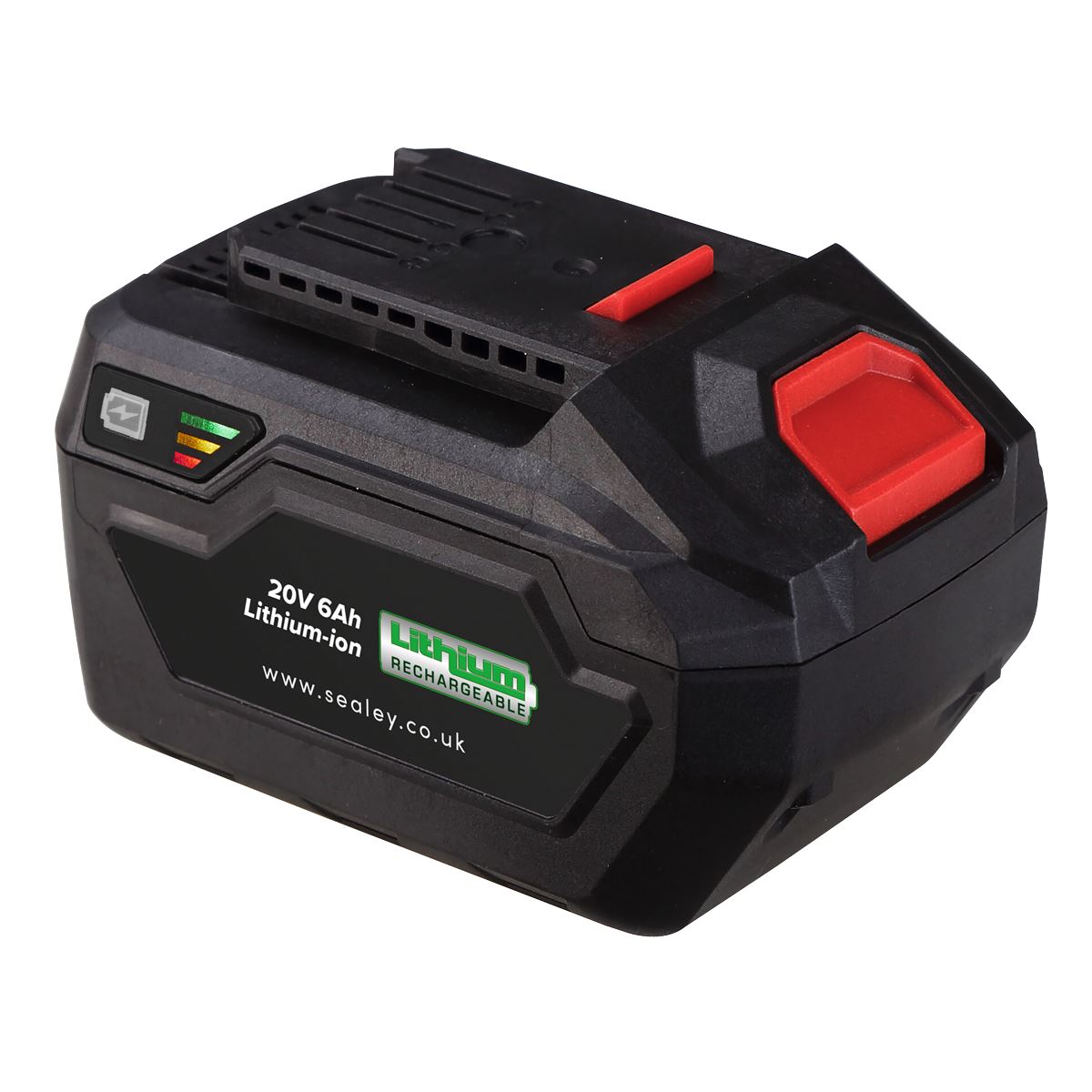 Sealey CP20VBP6 Power Tool Battery 20V 6Ah SV20 Series Lithium-ion Sealey