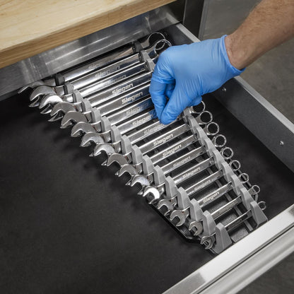 Sealey WR11 Reversible Spanner Rack 16pc Sealey
