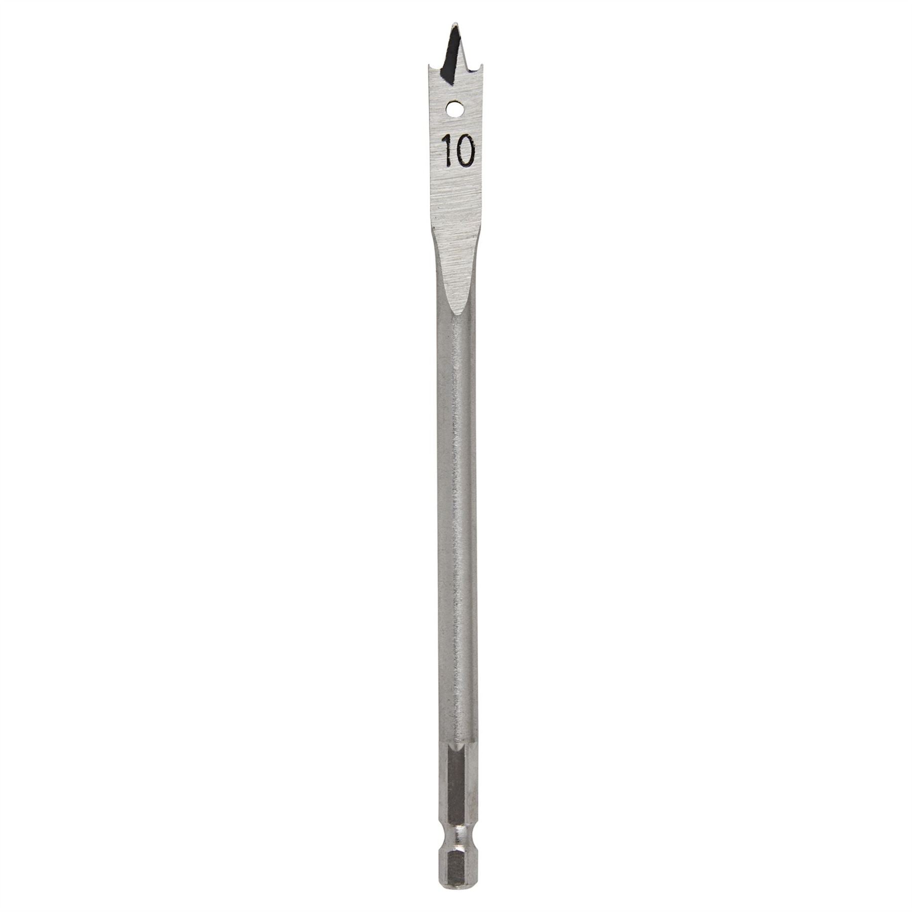 Draper 41504 Flat Wood Drill Bit 10 x 152mm Draper
