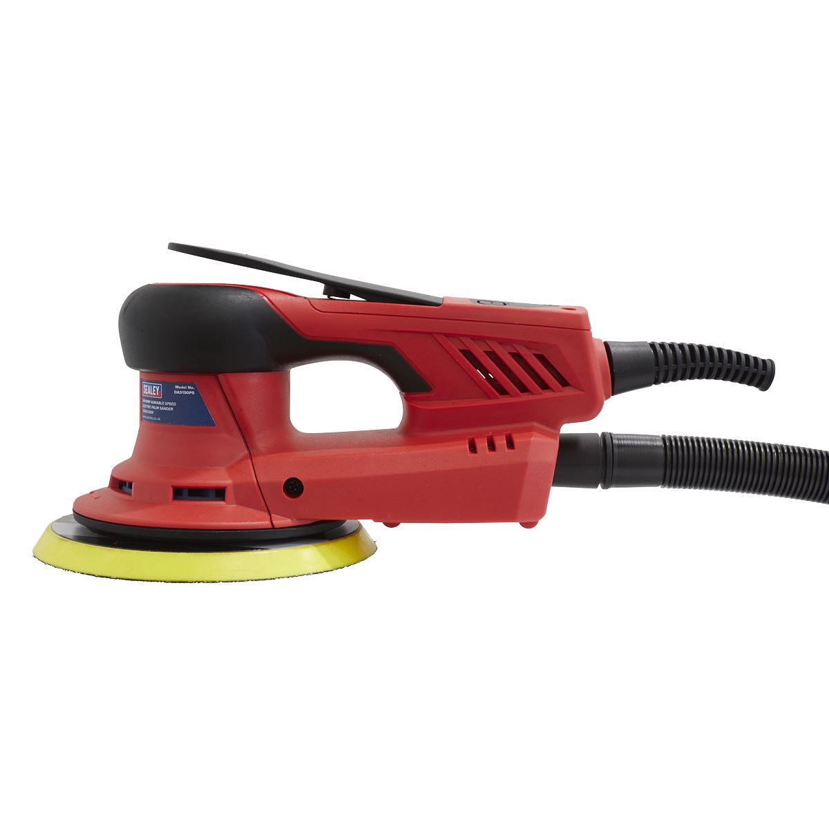 Sealey DAS150PS Electric Palm Sander Ø150mm Variable Speed 350W Sealey