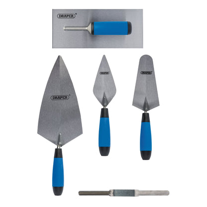 Draper 70372 Soft Grip Trowel Set 5 Piece Draper