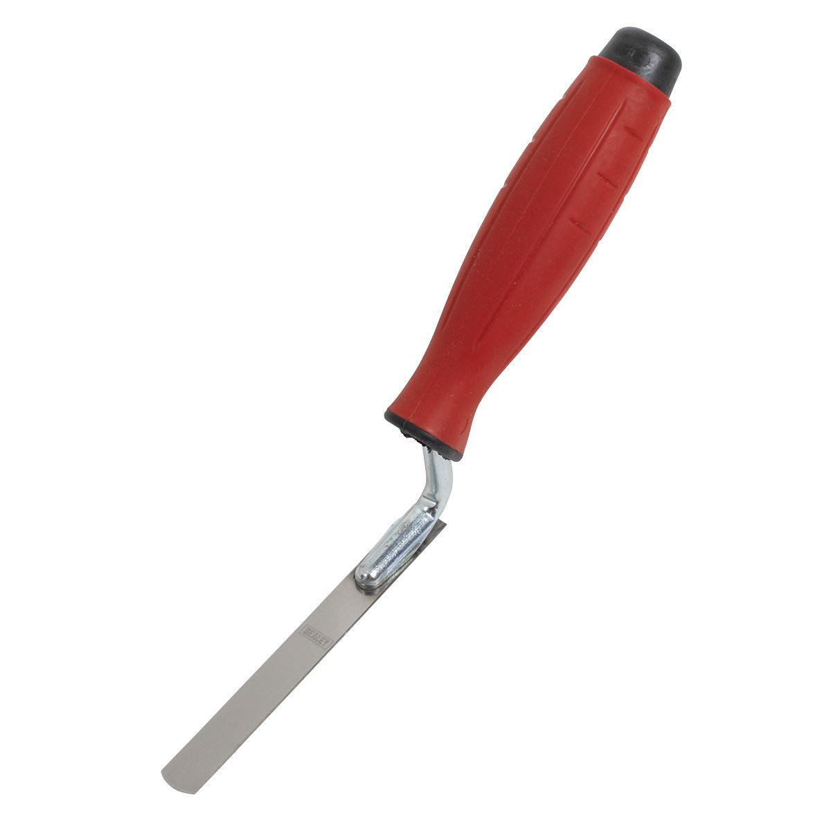 Sealey T0309 Stainless Steel Edging Trowel - Rubber Handle - 12mm Sealey