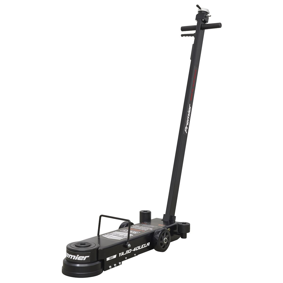 Sealey YAJ10-40LELR Premier Long Reach/Low Profile Air Operated Telescopic Jack 10-40 Tonne Sealey
