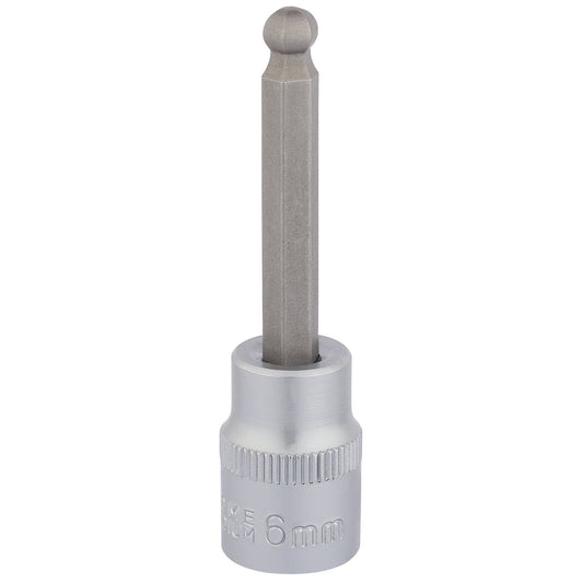 Draper 16289 Ball End Hexagonal Socket Bits 3/8" Sq. Dr. 6mm Draper