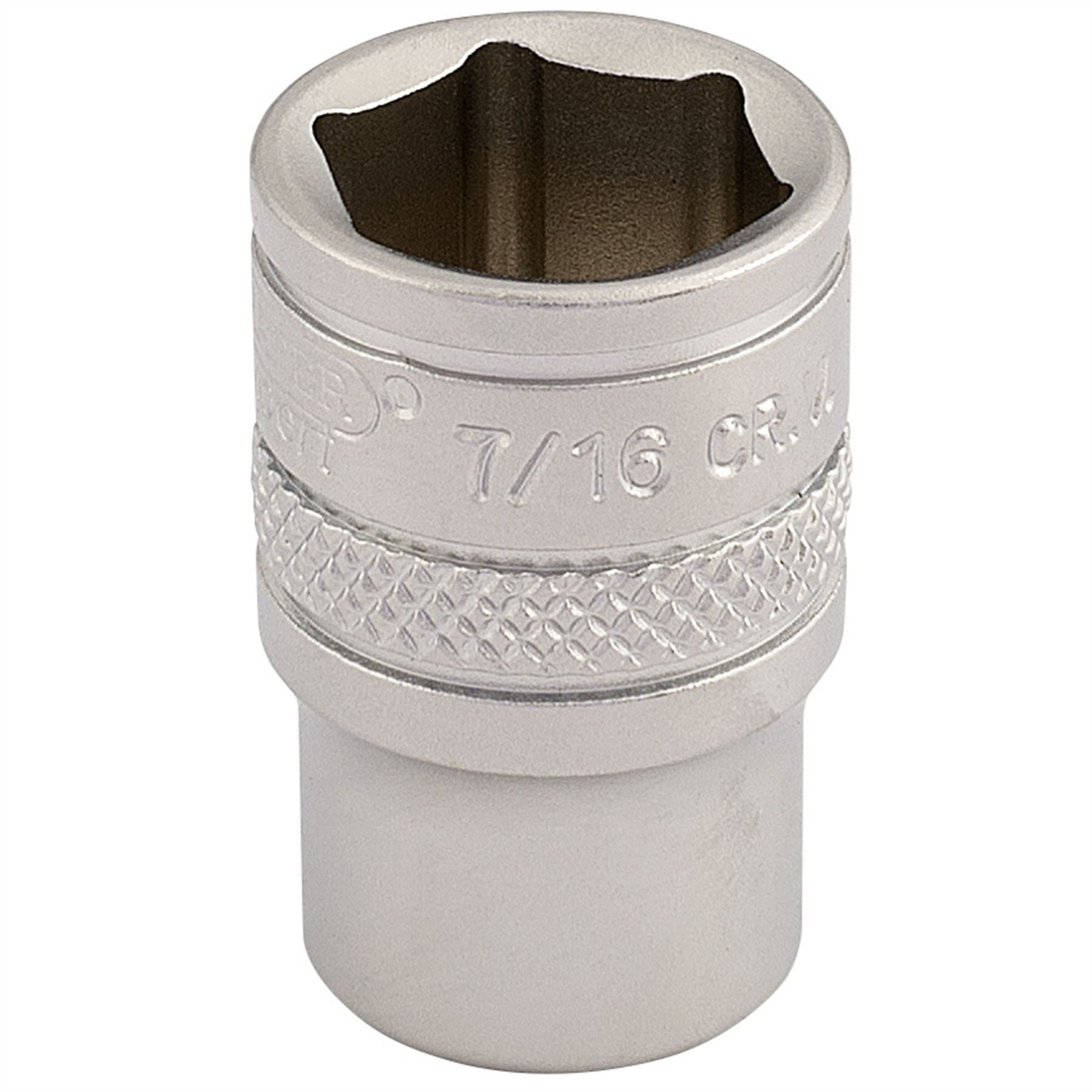 Draper 16525 Imperial Socket 1/4" Sq. Dr. 7/16" Draper