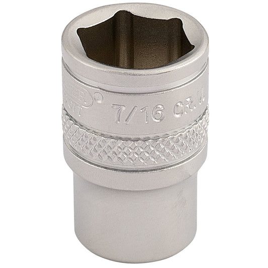Draper 16525 Imperial Socket 1/4" Sq. Dr. 7/16" Draper