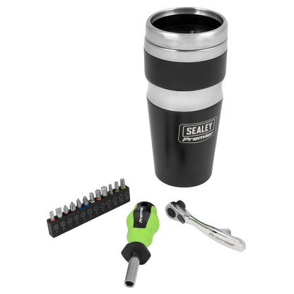 Sealey CCP22 Travel Mug with Tool Kit Sealey