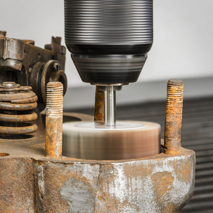 Sealey FW5025ASS Abrasive Flap Wheel Ø50 x 25mm Ø6mm Shaft Assorted Grit - Pack of 5 Sealey