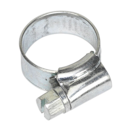 Sealey SHCM00 Hose Clip Zinc Plated Ø10-16mm Pack of 30 Sealey