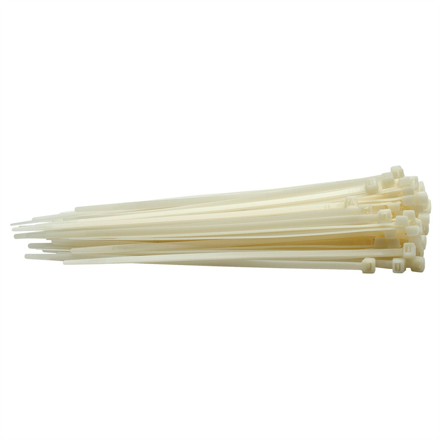 Draper 70394 Cable Ties 4.8 x 200mm White Pack of 100 Draper