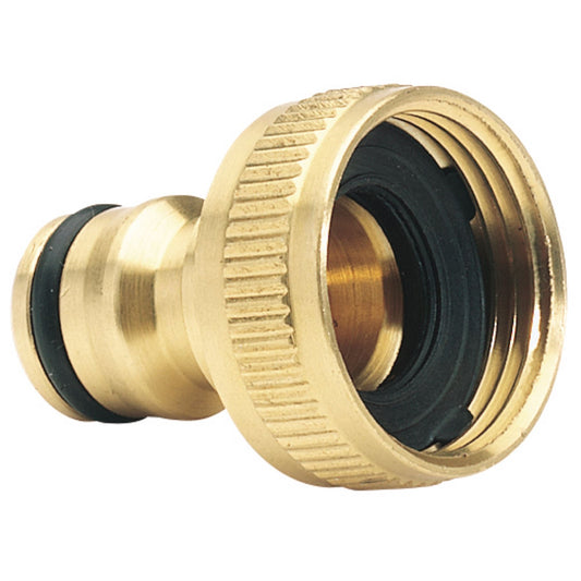Draper 36198 Brass Garden Hose Tap Connector 3/4" Draper