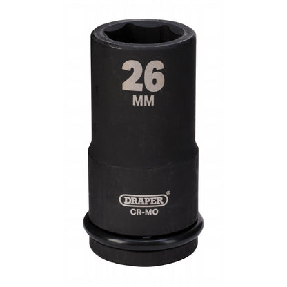 Draper 05058 Hi-TORQ® Deep Impact Socket 3/4" Sq. Dr. 26mm Draper
