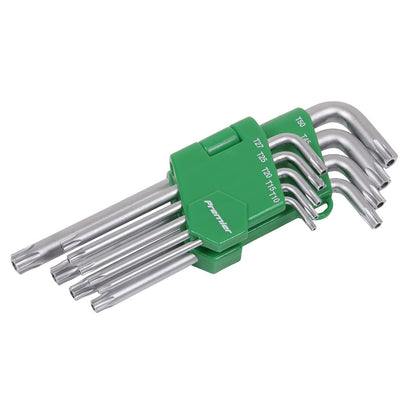 Sealey AK7162 Security TRX-Star* Key Set 9pc Long Sealey