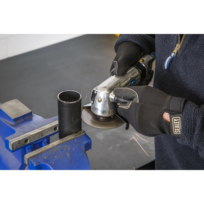 Sealey SA44 Air Angle Grinder Ø100mm Heavy-Duty Sealey