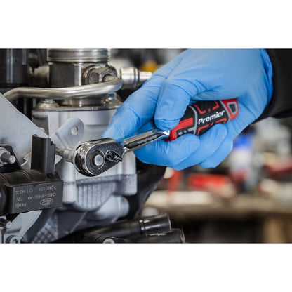 Sealey AK8934 Ratchet Wrench 1/4"Sq Drive Flip Reverse Sealey