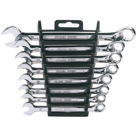 Draper 64604 HI-TORQ® Metric Combination Spanner Set 8 Piece Draper