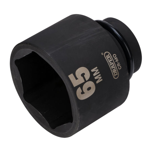 Draper 05158 Expert HI-TORQ® 6 Point Deep Impact Socket 1" Sq. Dr. 65mm Draper