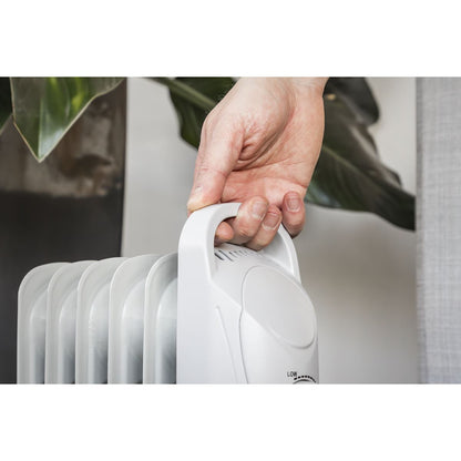 Sealey RD800 Oil-Filled Radiator Mini 800W/230V 6-Element Sealey