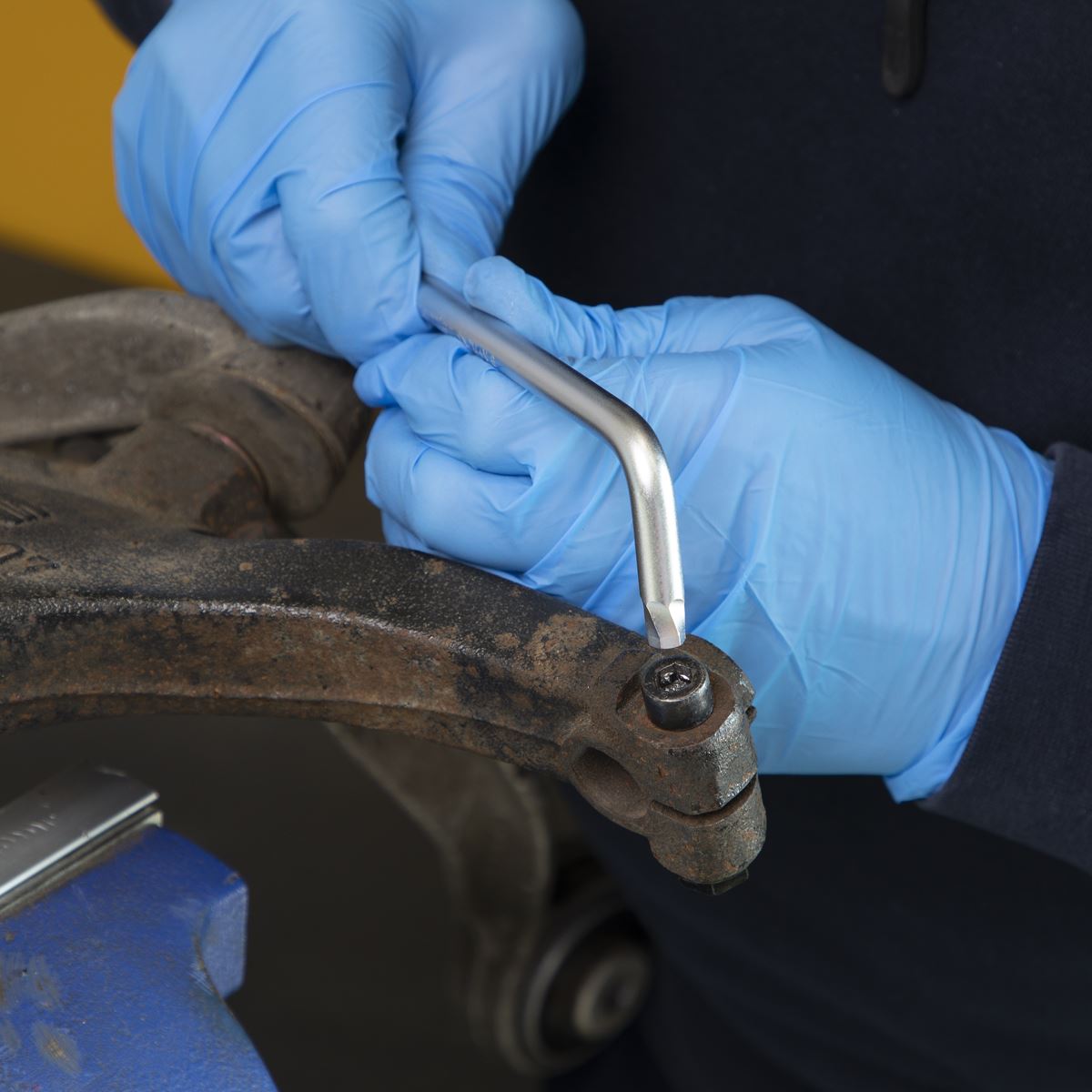 Sealey AK7180 Ball-End Hex Key Set 9pc Extra-Long Lock-On™ - Metric Sealey