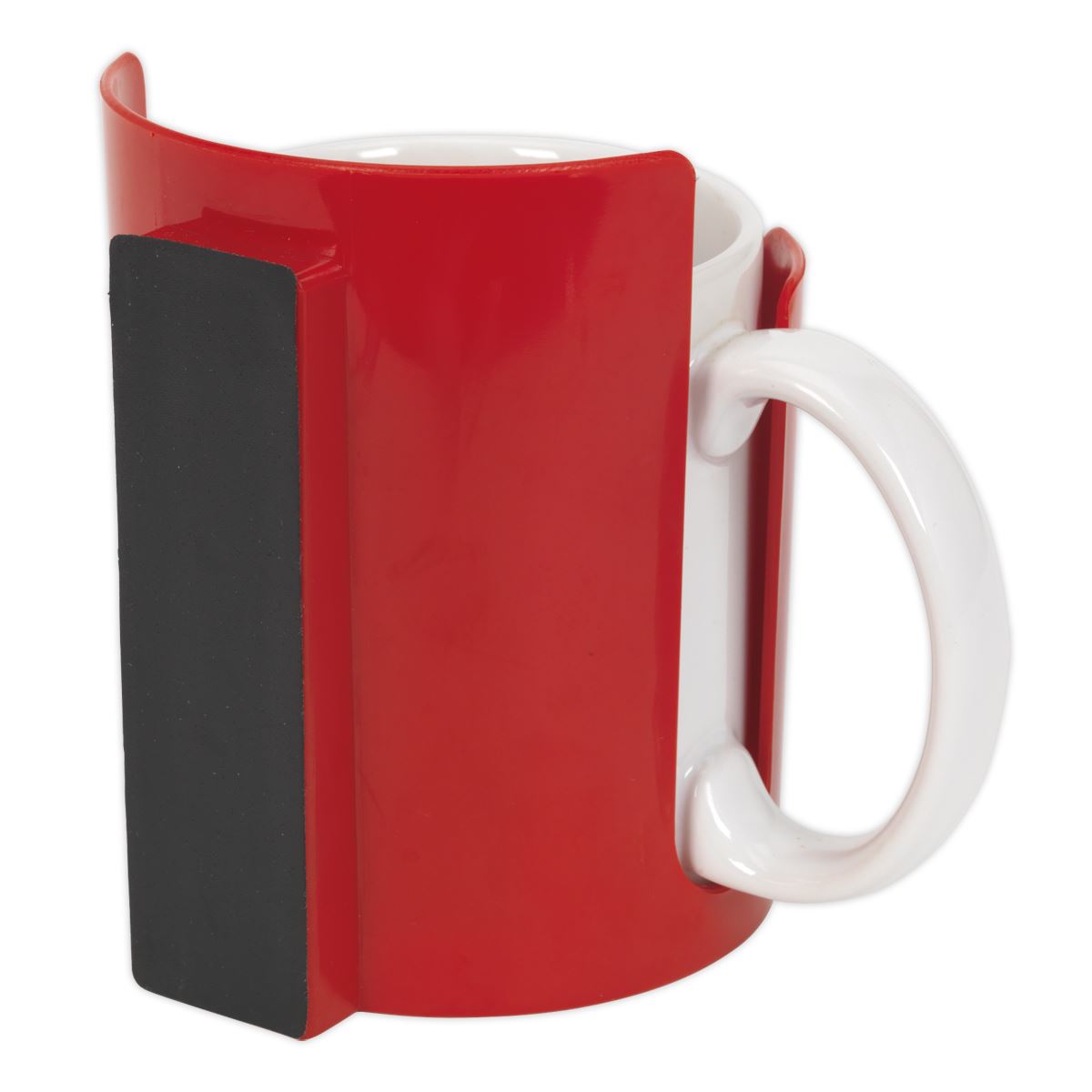 Sealey APCH Magnetic Cup/Can Holder - Red Sealey