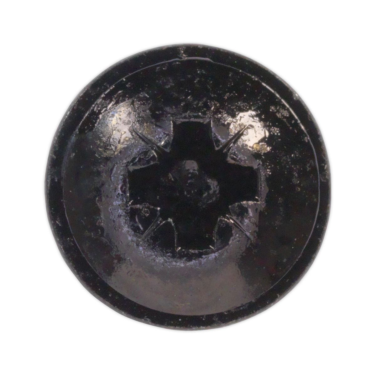 Sealey BST3510 Self-Tapping Screw 3.5 x 10mm Flanged Head Black Pozi Pack of 100 Sealey