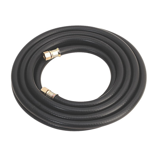 Sealey AH5RX Air Hose 5m x Ø8mm with 1/4"BSP Unions Heavy-Duty Sealey