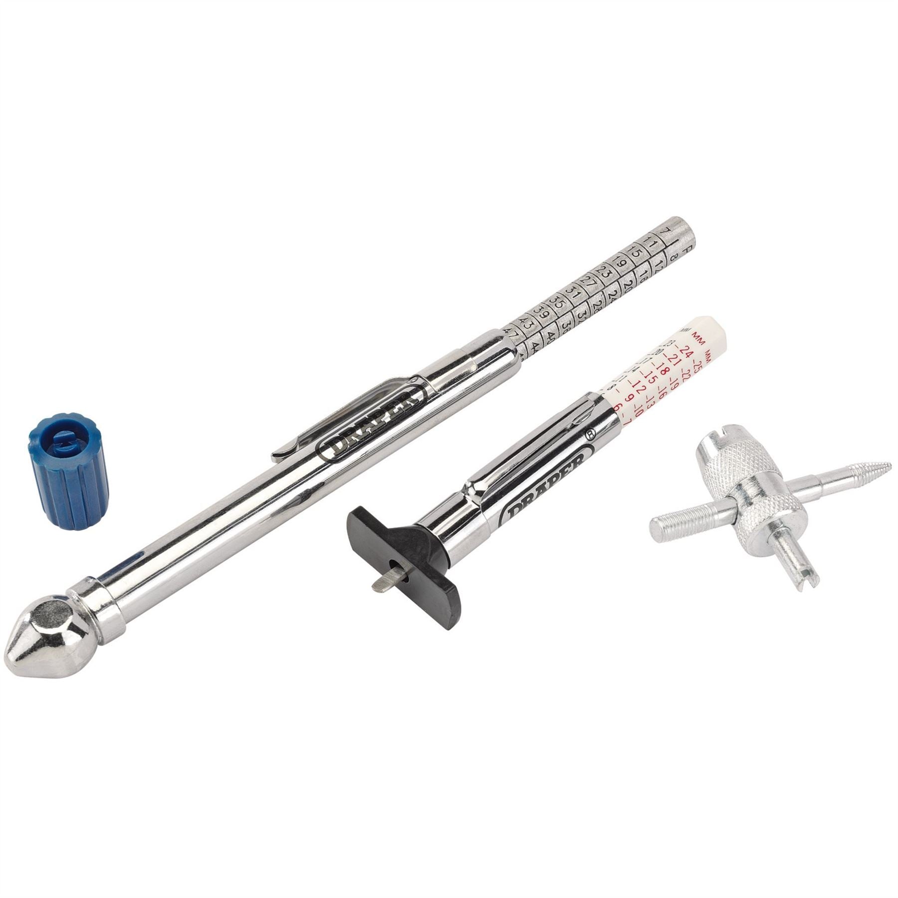 Draper 51550 Tyre Service Kit 3 Piece Draper