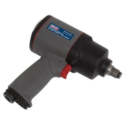 Sealey SA201 Air Impact Wrench 1/2"Sq Drive Composite - Twin Hammer Sealey