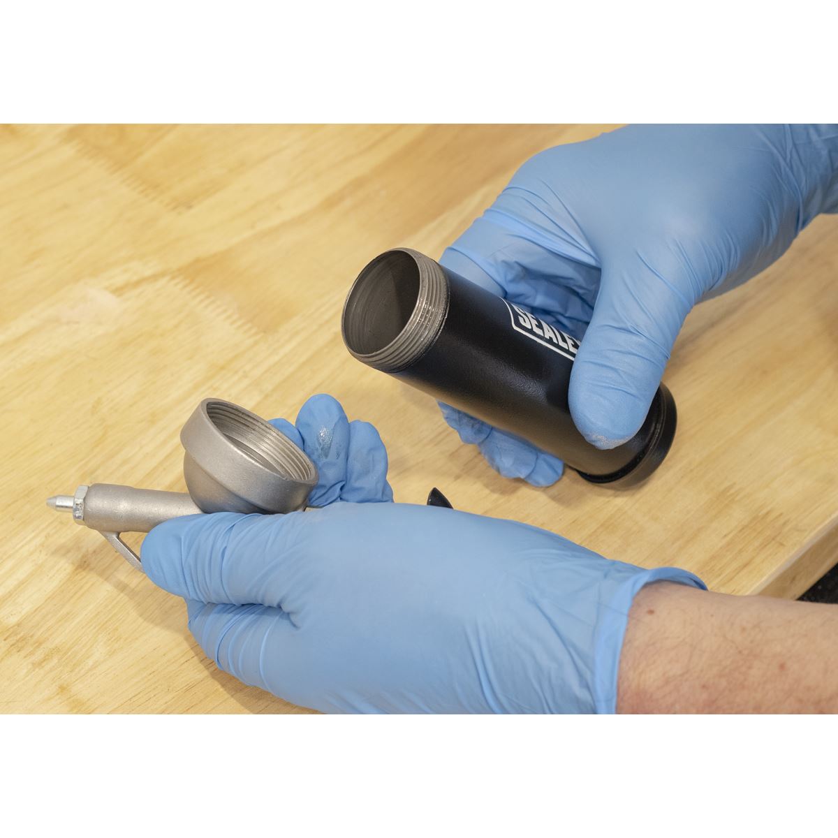 Sealey AK55 Mini Grease Gun Push Type Sealey