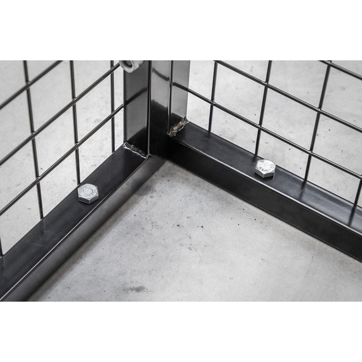 Sealey GCSC419 Safety Cage - 4 x 19kg Gas Cylinders Sealey