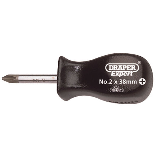 Draper 19541 Cross Slot Mechanics Screwdriver No.2 x 38mm Draper