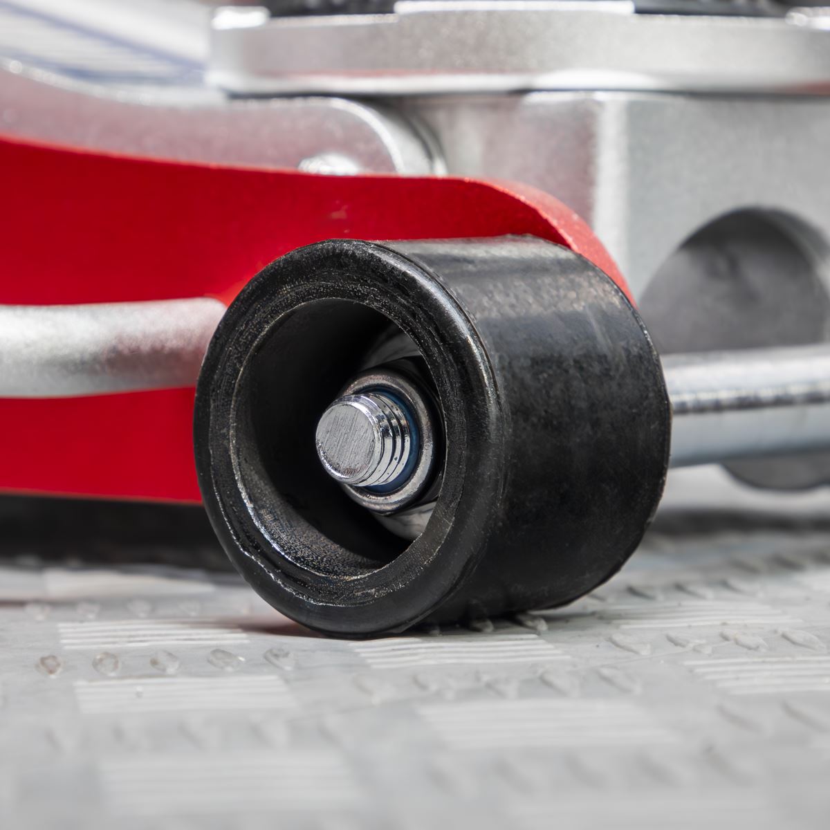 Sealey RJA1550 Premier Low Profile Aluminium Trolley Jack with Rocket Lift 1.5 Tonne Sealey