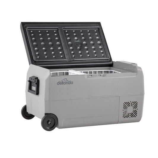 Dellonda DL13 36L Portable Dual Zone Compressor Car Camping Fridge / Freezer 12/24V Dellonda