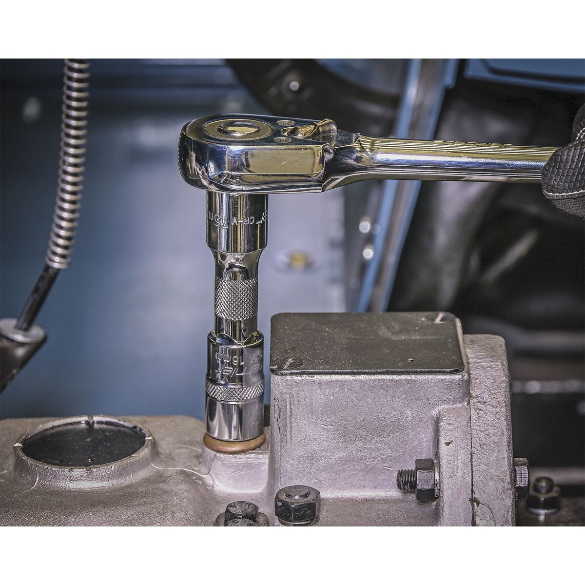 Sealey AK8992 Socket Set 26pc 1/2"Sq Drive 6pt WallDrive® Metric Sealey