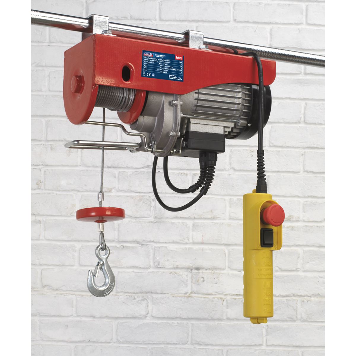 Sealey PH400 Power Hoist 230V/1ph 400kg Capacity Sealey