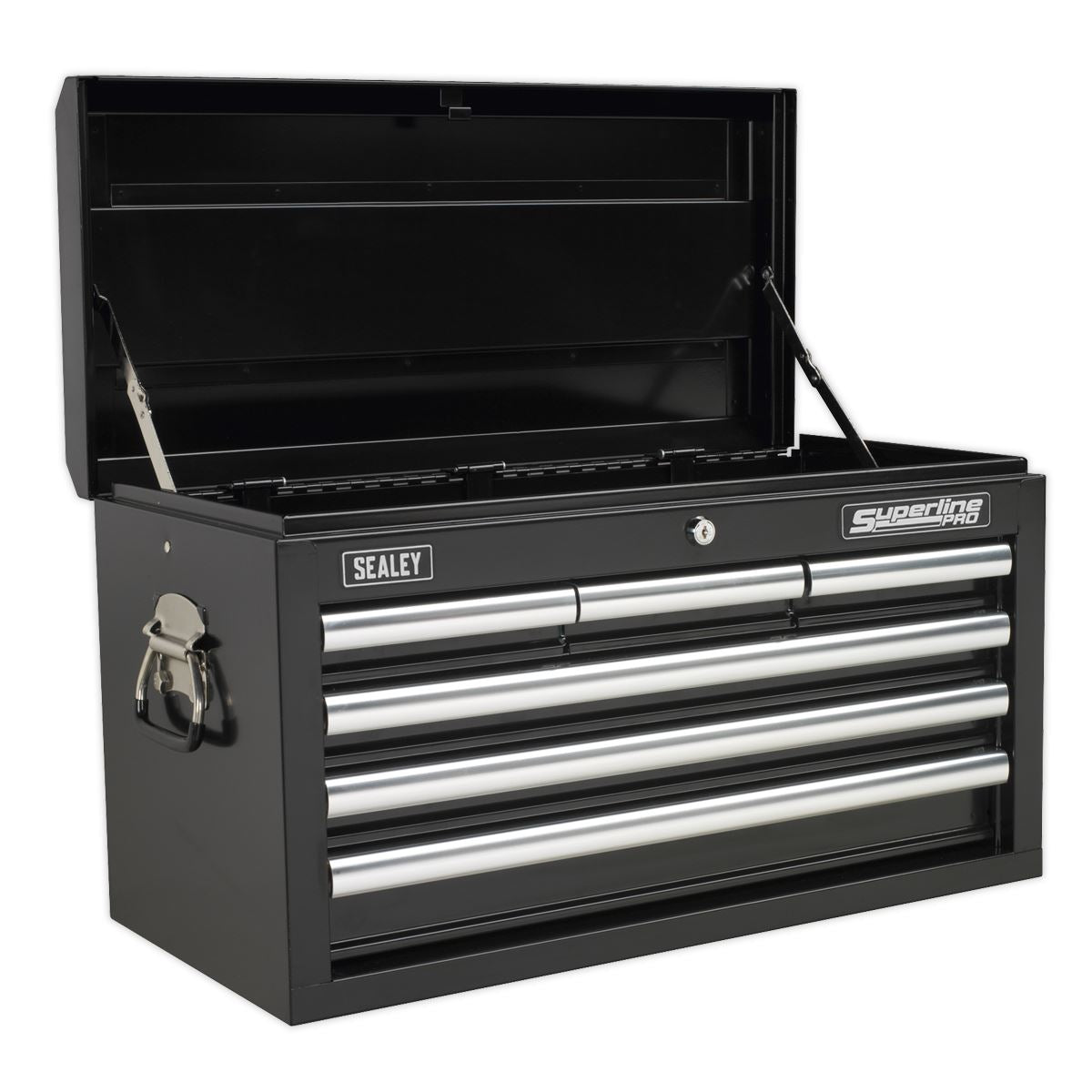 Sealey AP33069B Topchest 6 Drawer with Ball-Bearing Slides - Black Sealey