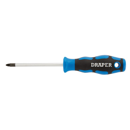 Draper 48928 Soft Grip PZ TYPE Screwdriver No.2 x 100mm Draper