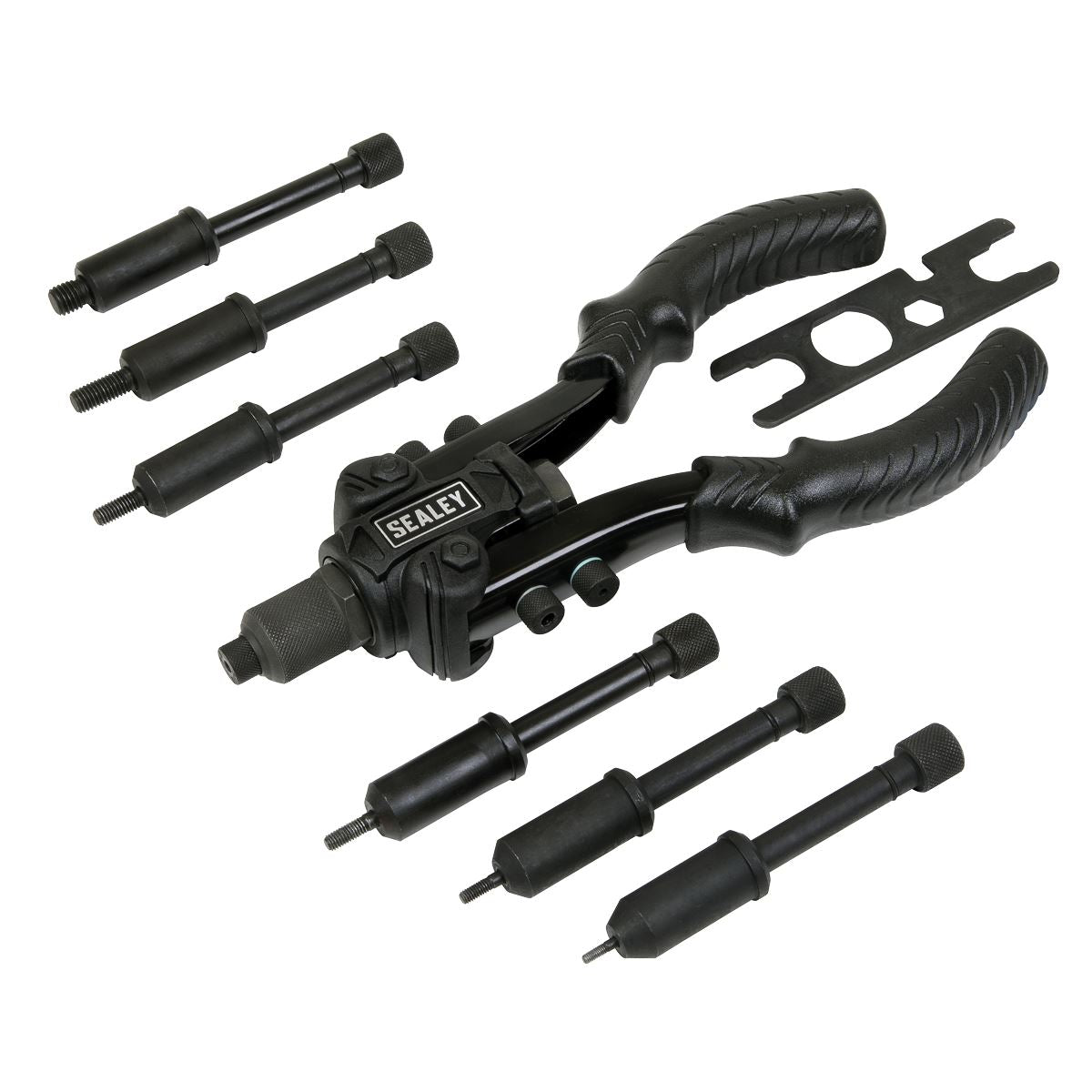 Sealey AK3989 2-in-1 Compact Riveter Heavy-Duty Sealey