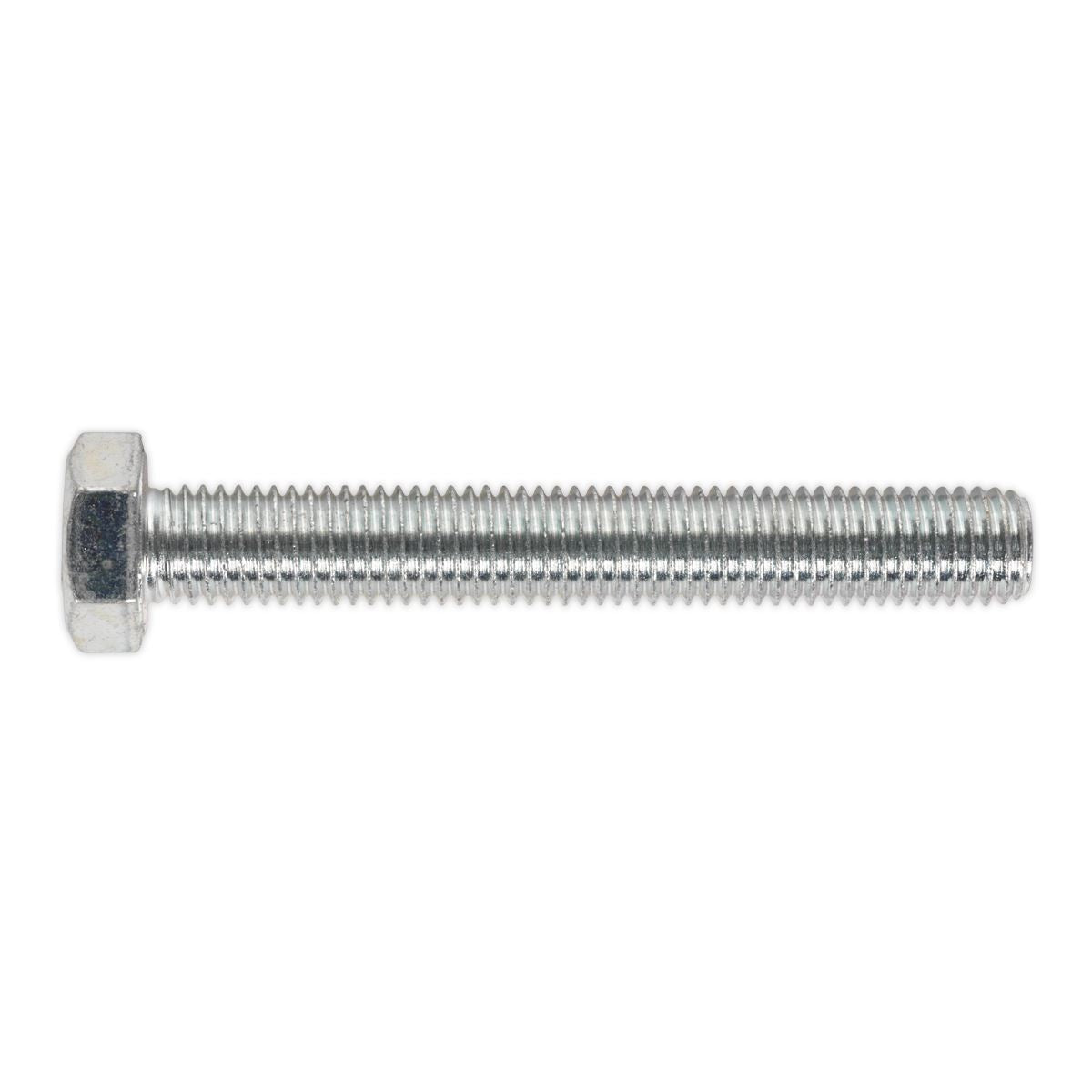 Sealey SS14100 HT Setscrew M14 x 100mm 8.8 Zinc Pack of 10 Sealey