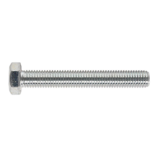 Sealey SS14100 HT Setscrew M14 x 100mm 8.8 Zinc Pack of 10 Sealey