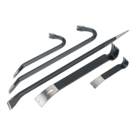 Sealey AK9112 Wrecking Bar Set 5pc Sealey