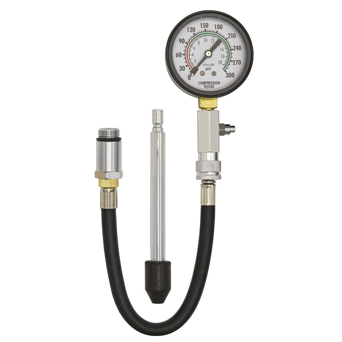 Sealey CT951 Petrol Engine Compression Test Kit 3pc Sealey