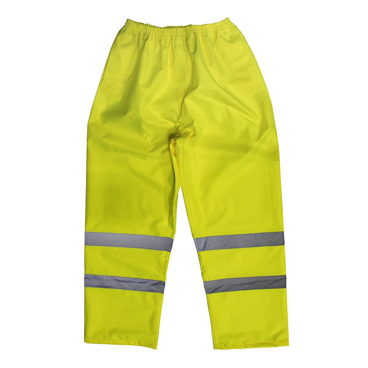 Sealey 807XXL Hi-Vis Yellow Waterproof Trousers - XX-Large Sealey