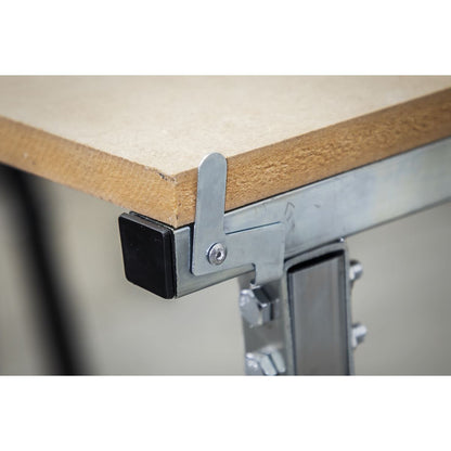 Sealey FDT3 Fold Down Telescopic Trestle 200kg Capacity Sealey
