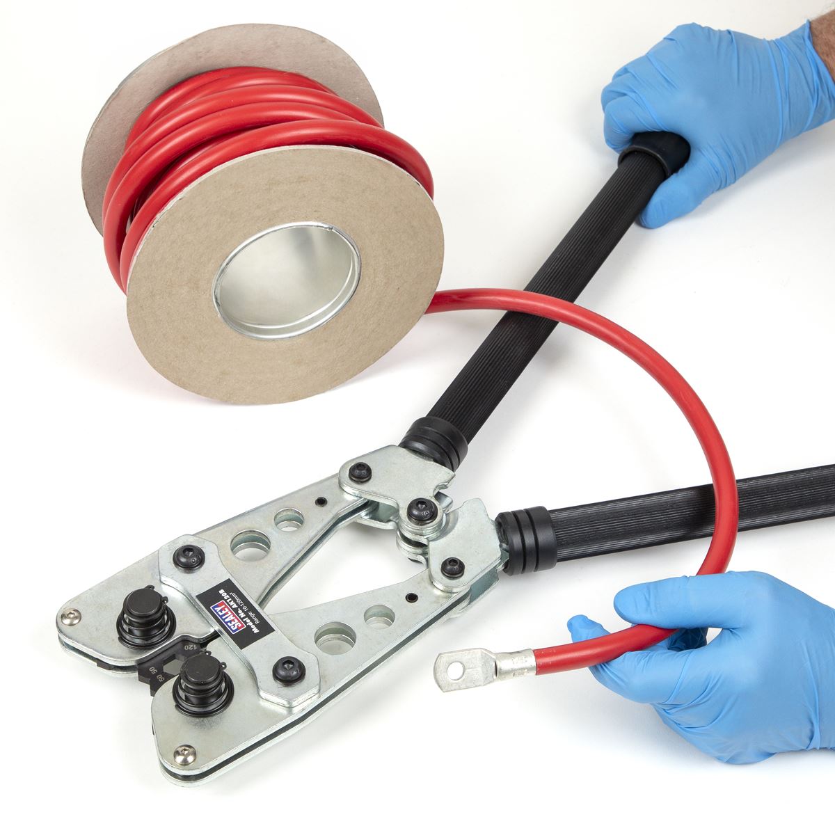 Sealey AK120B Copper Lug Terminal Crimping Tool 10-120mm² Sealey