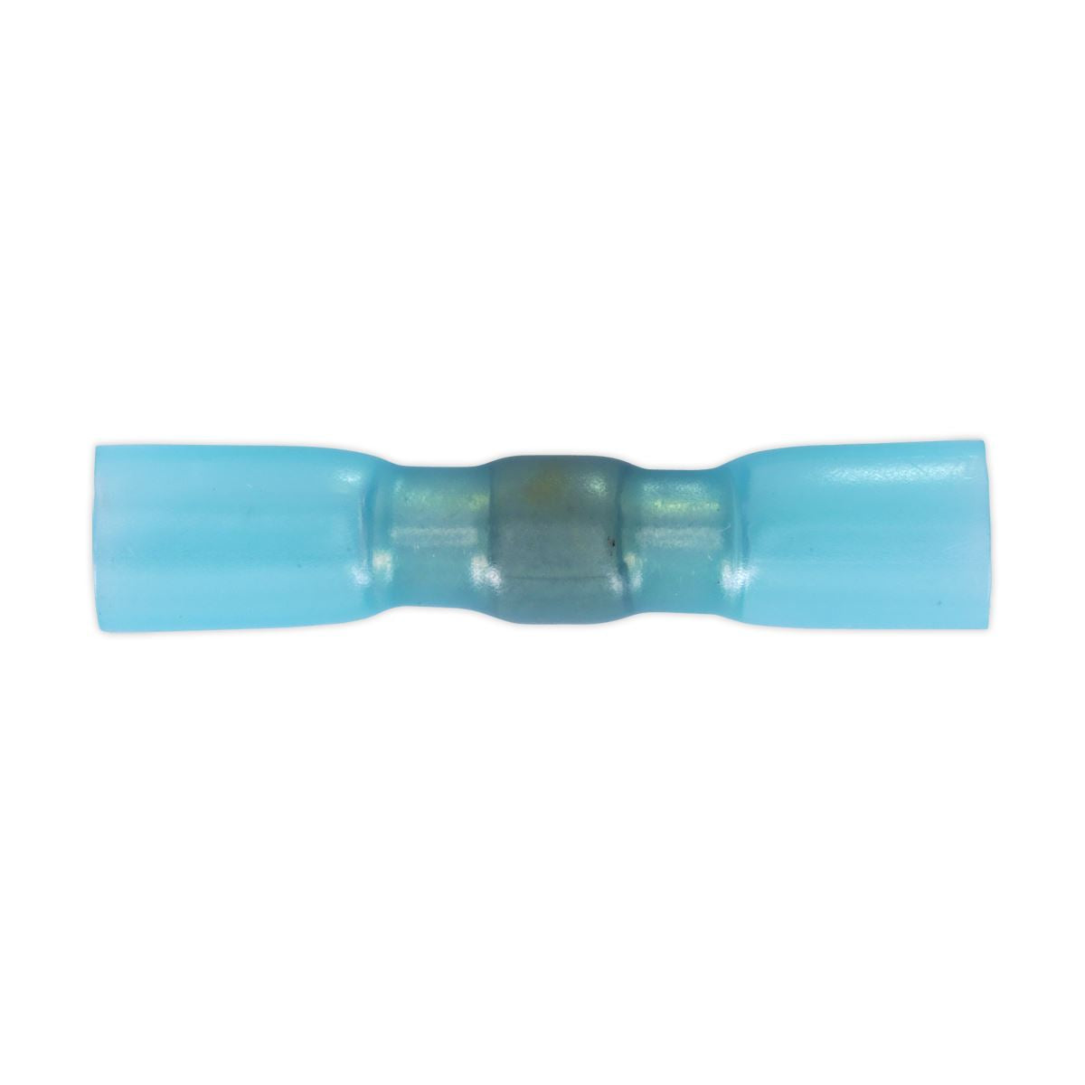 Sealey HSSB25B Heat Shrink Butt Connector with Crimp & Solder Blue Pack of 25 Sealey