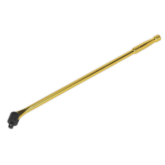 Sealey AK730G Breaker Bar 600mm 1/2"Sq Drive Gold Sealey