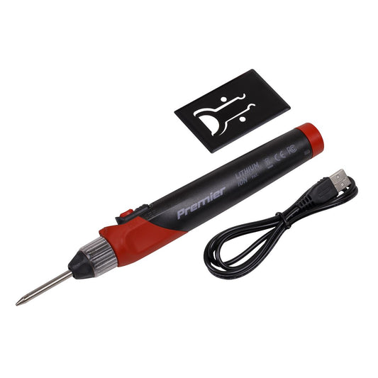 Sealey SDL10 Rechargeable Soldering Iron 12W Sealey
