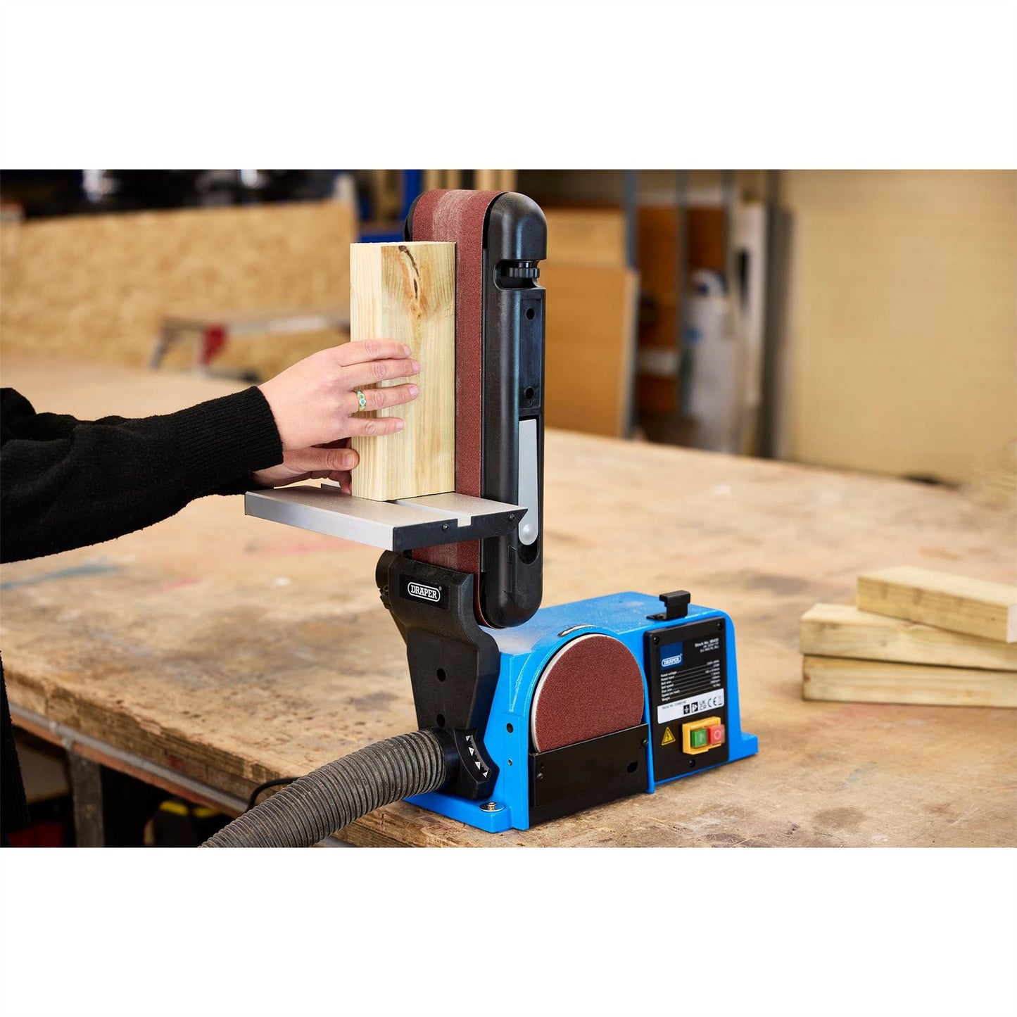 Draper 98420 230V Belt and Disc Sander 370W Draper