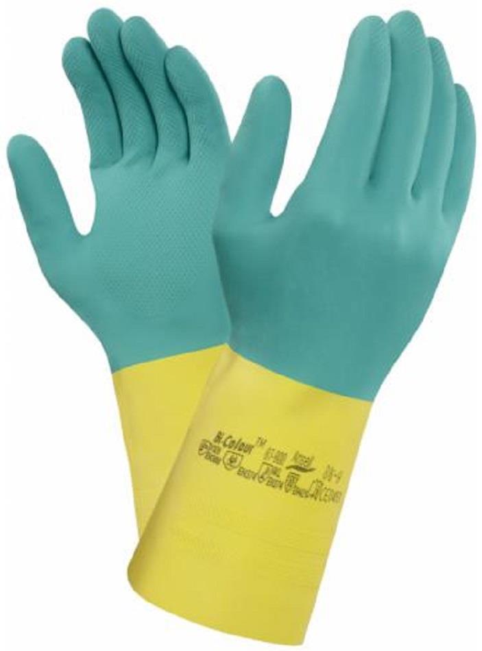 Ansell AlphaTec Latex Neoprene Blend Chemical Resistant Gloves 87-900 Ansell